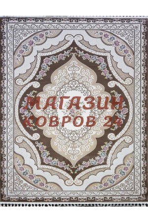 Турецкий ковер Ritim 36054 Темно-коричневый